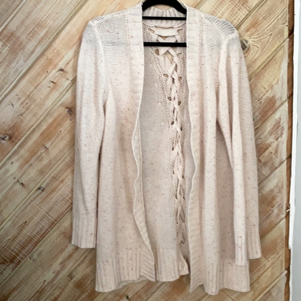 Off white Braided Woven sweater - XL